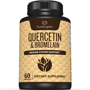 Sunergetic Premium Quercetin & Bromelain Supplement - Sunergetic