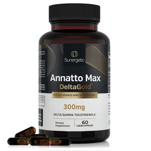 Premium Annatto Tocotrienol Supplement – Vitamin E Tocotrienols with DeltaGold - Sunergetic