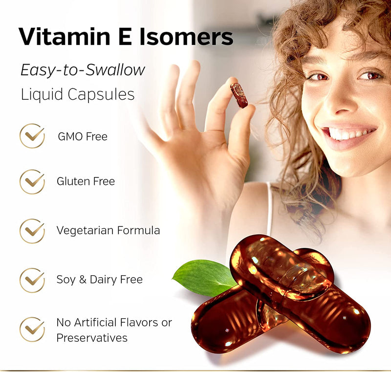 Premium Annatto Tocotrienol Supplement – Vitamin E Tocotrienols with DeltaGold - Sunergetic