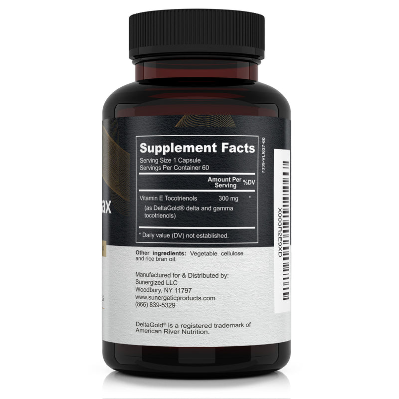 Premium Annatto Tocotrienol Supplement – Vitamin E Tocotrienols with DeltaGold - Sunergetic