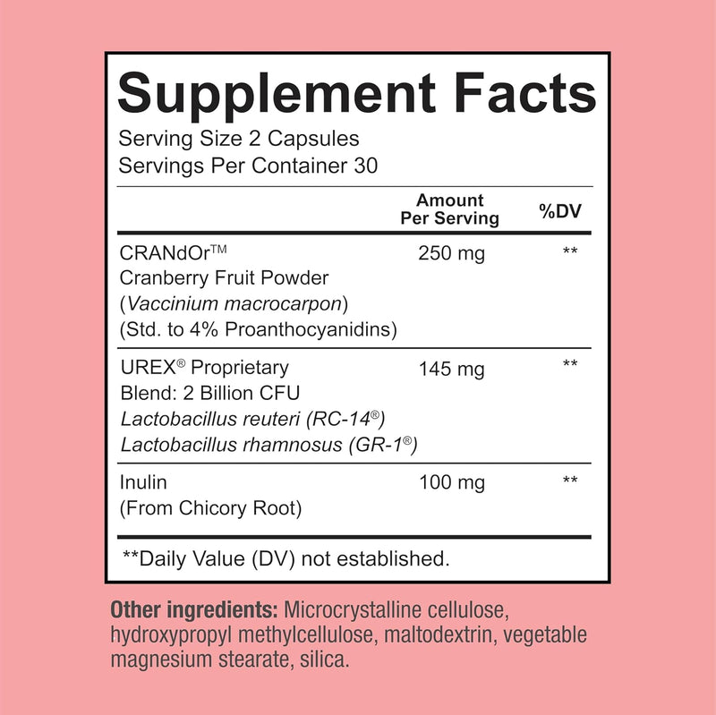 Premium Vaginal Probiotics for Women – 60 Capsules - Sunergetic