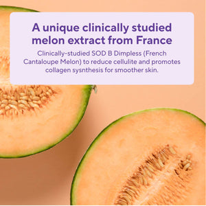 Premium Cellulite Supplement – Anti Cellulite Capsules For Women – Supports Skin Smoothing, Smooth Legs, Reduces Cellulite & Promotes Collagen Production – With Clinically Studied Melon SOD – 30 Count - Sunergetic