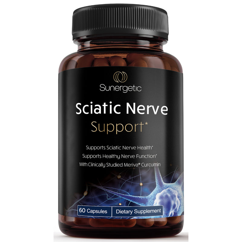 Premium Sciatic Nerve Support Formula – 60 Capsules - Sunergetic