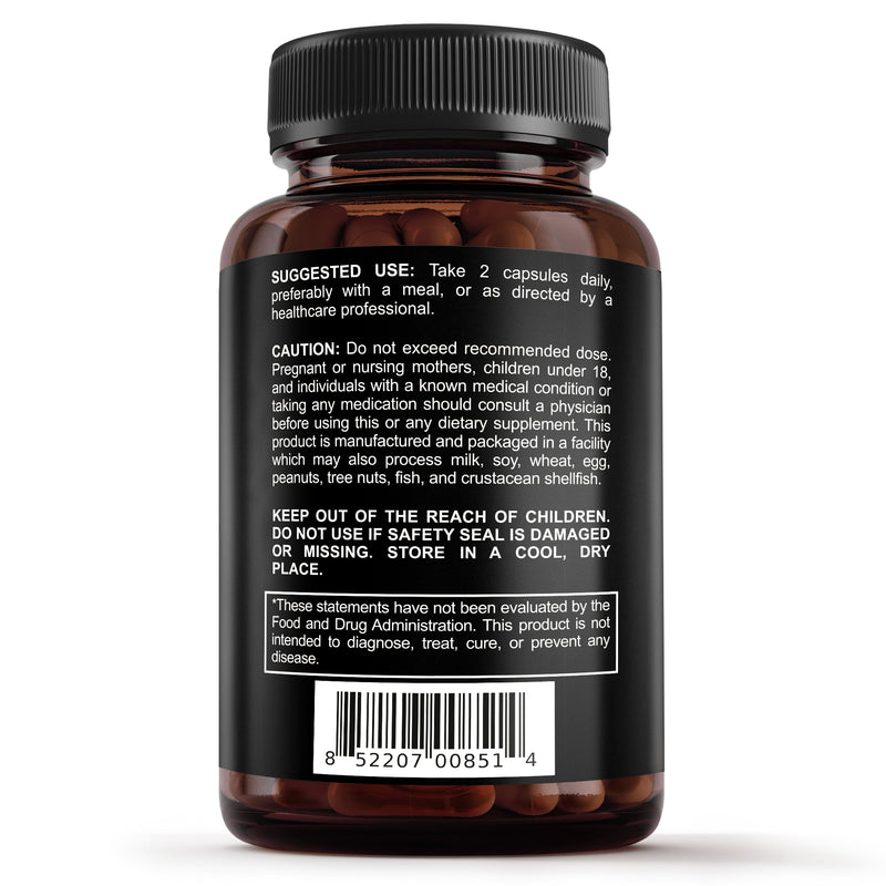 Premium Sciatic Nerve Support Formula – 60 Capsules - Sunergetic