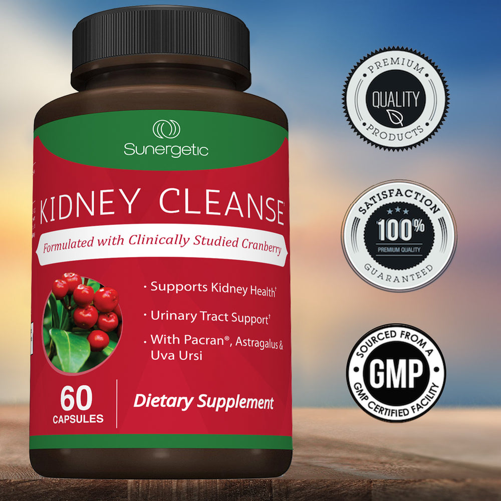 Sunergetic Products - Kidney Cleanse Supplement with Cranberry Extract