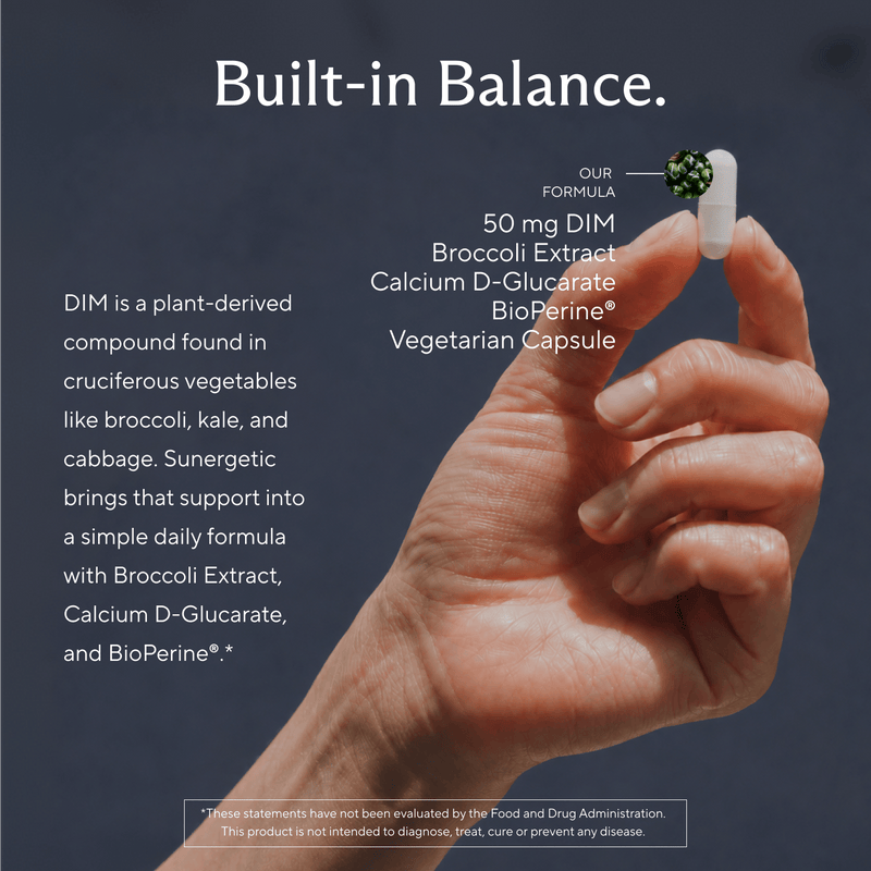 Premium DIM Complex - 60 Capsules - Sunergetic