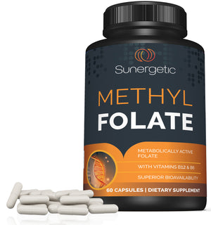 Premium Methyl Folate Supplement - Sunergetic