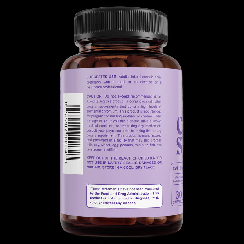 Premium Cellulite Supplement – Anti Cellulite Capsules For Women – Supports Skin Smoothing, Smooth Legs, Reduces Cellulite & Promotes Collagen Production – With Clinically Studied Melon SOD – 30 Count - Sunergetic