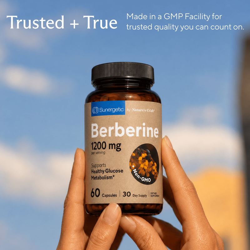 Premium Berberine Supplement - Sunergetic