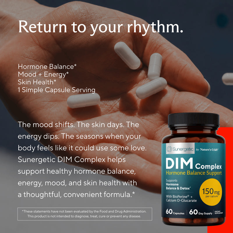 Premium DIM Complex - 60 Capsules - Sunergetic