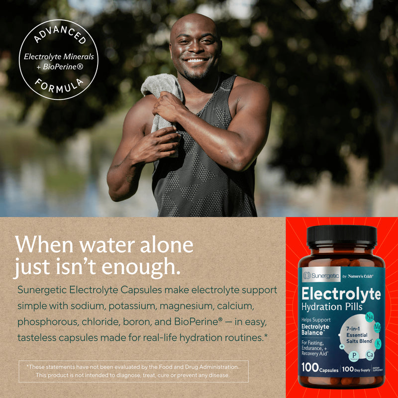 Premium Electrolyte Capsules - Sunergetic