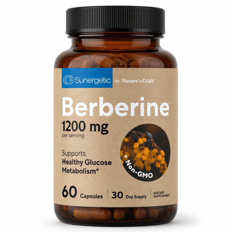 Premium Berberine Supplement - Sunergetic