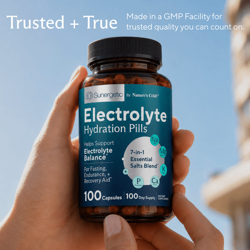Premium Electrolyte Capsules - Sunergetic