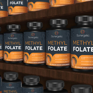 Premium Methyl Folate Supplement - Sunergetic
