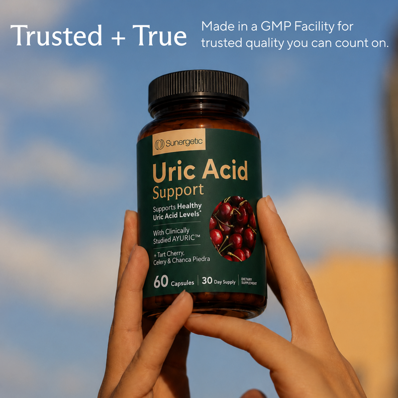 Premium Uric Acid Support Supplement - Sunergetic