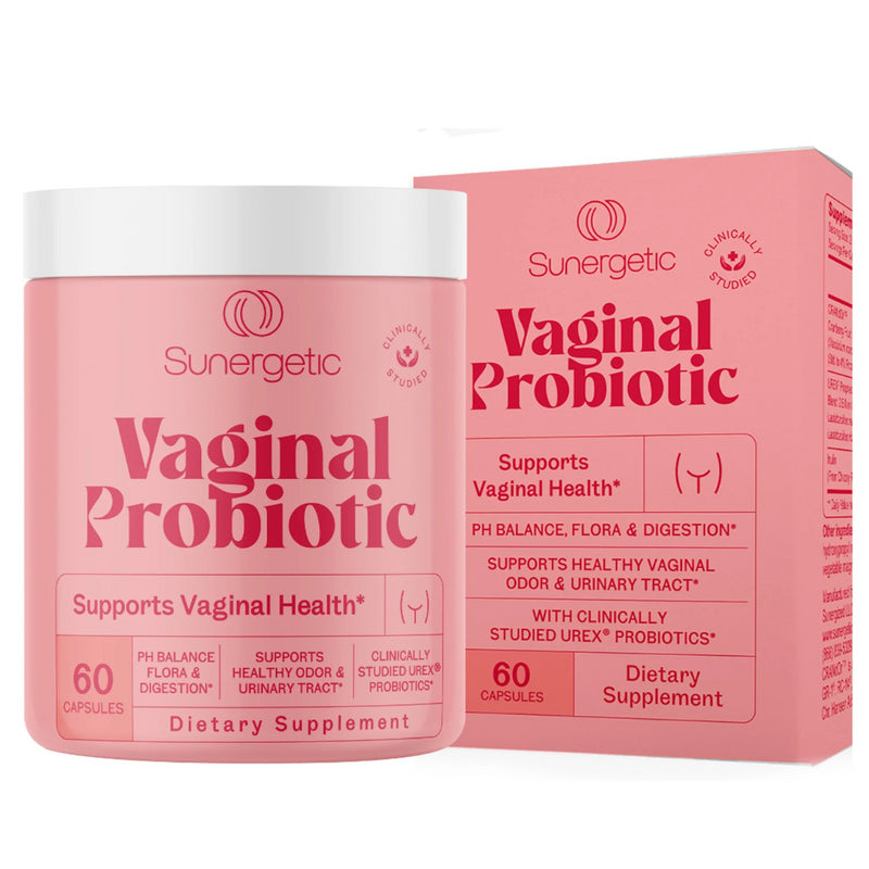 Premium Vaginal Probiotics for Women – 60 Capsules - Sunergetic