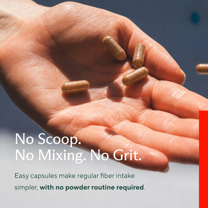 Premium Psyllium Husk Capsules - Sunergetic