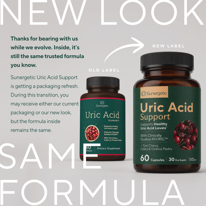 Premium Uric Acid Support Supplement - Sunergetic