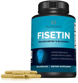 Powerful Fisetin Supplement - With Novusetin® - Sunergetic