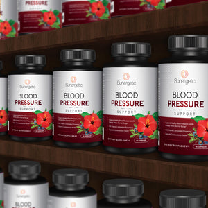 Premium Blood Pressure Support for Cardiovascular & Heart Health - Sunergetic