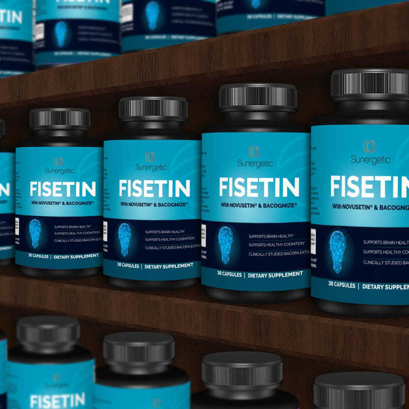 Powerful Fisetin Supplement - With Novusetin® - Sunergetic