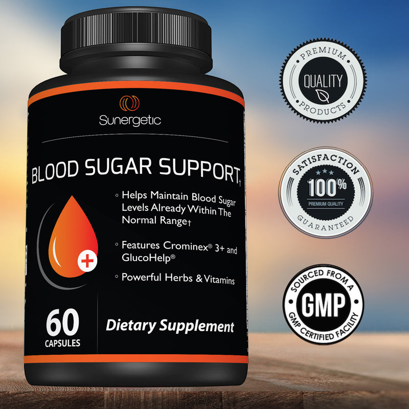 Premium Blood Sugar Support Supplement - Sunergetic