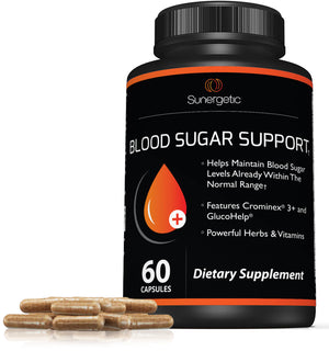 Premium Blood Sugar Support Supplement - Sunergetic