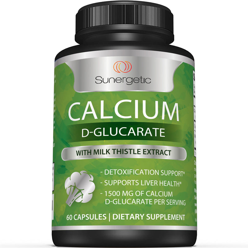 Premium Calcium D-Glucarate Supplement - Sunergetic