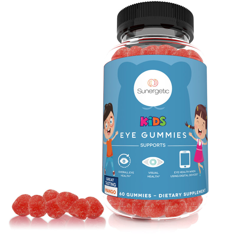 Premium Eye Support Gummies for Kids - 60 Gummies - Sunergetic