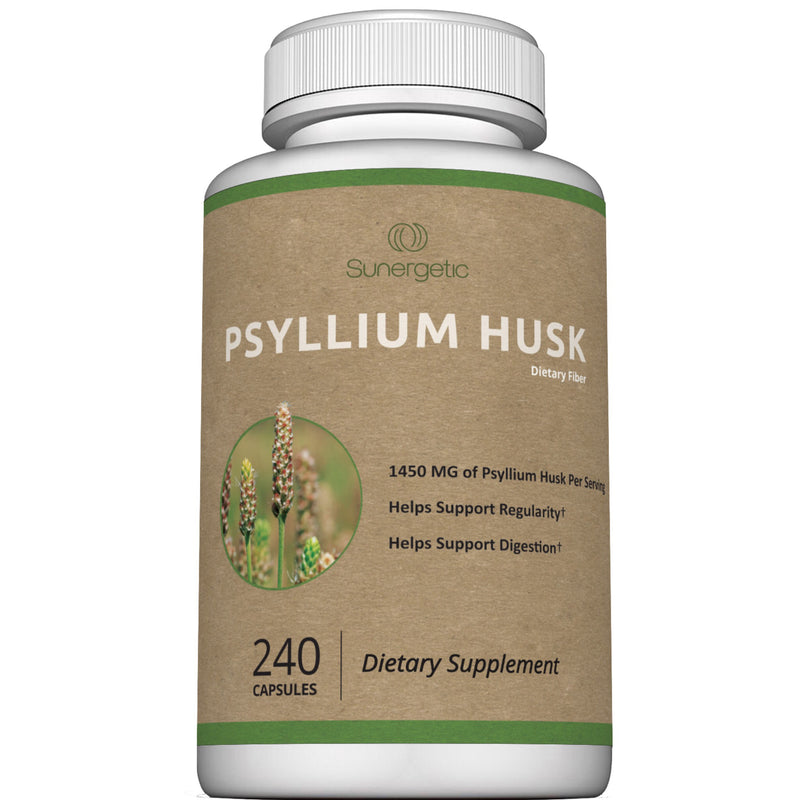 Premium Psyllium Husk Capsules - Sunergetic