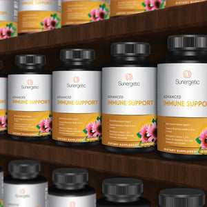 Advanced Immune Support Supplement - 60 Capsules - Sunergetic