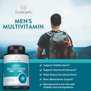 Premium Men’s Fertility Support Supplement - Sunergetic