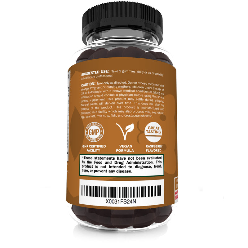 Premium Mushroom Gummies Supplement - 90 Gummies - Sunergetic