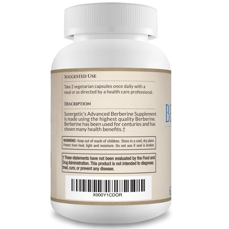 Premium Berberine Supplement - Sunergetic