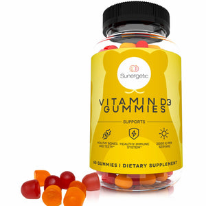 Premium Vitamin D3 Gummies – 2000 IU of Vitamin D3 per Serving - Sunergetic
