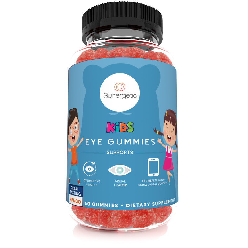 Premium Eye Support Gummies for Kids - 60 Gummies - Sunergetic