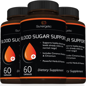 Premium Blood Sugar Support Supplement - Sunergetic