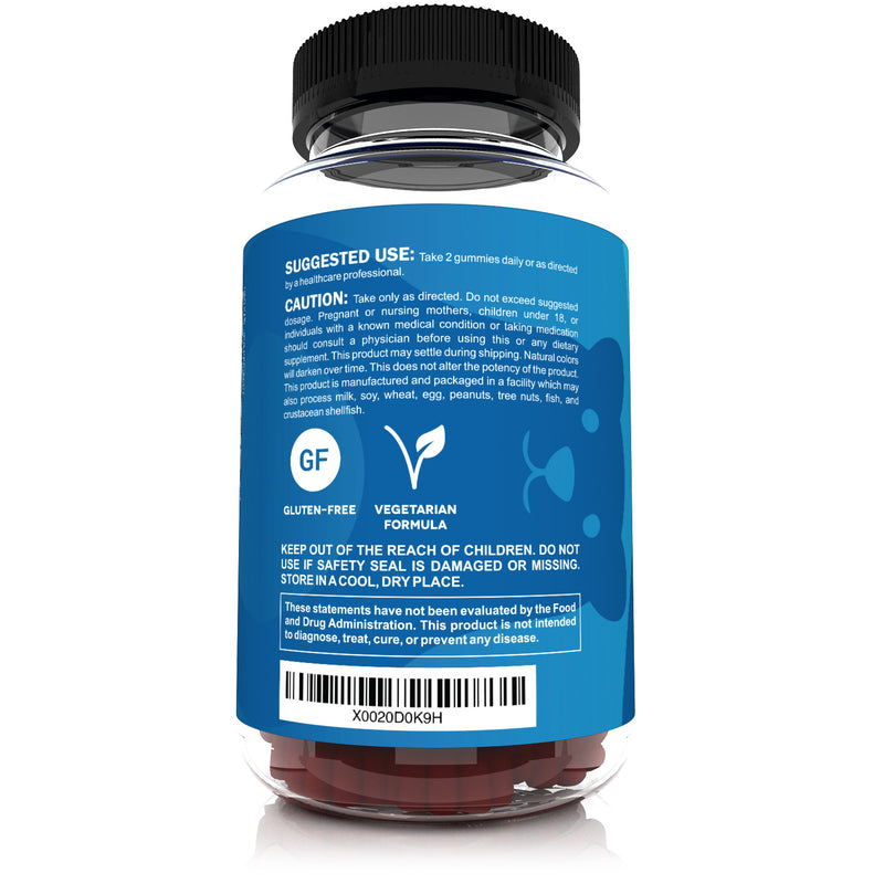 Sunergetic Premium Black Elderberry Gummies with Vitamin C & Zinc - Sunergetic