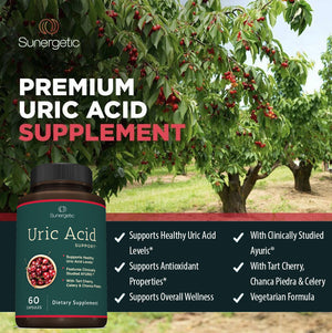 Premium Uric Acid Support Supplement - Sunergetic